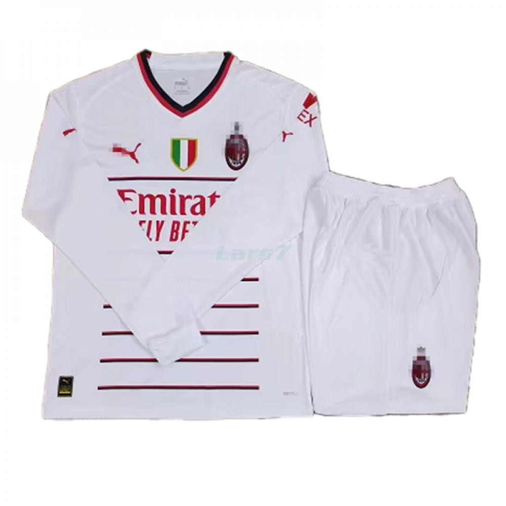 Camiseta AC Milan 2ª Equipación 2022/2023 Kit ML 
