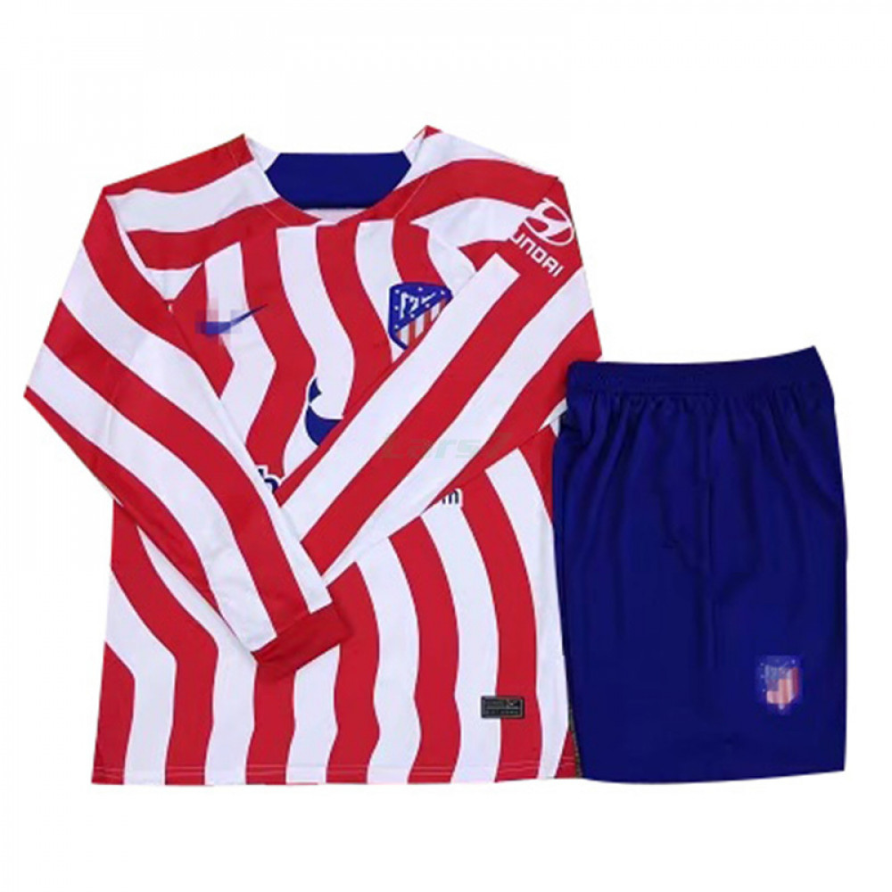 Camiseta Atlético de Madrid 1ª Equipación 2022/2023 Kit ML