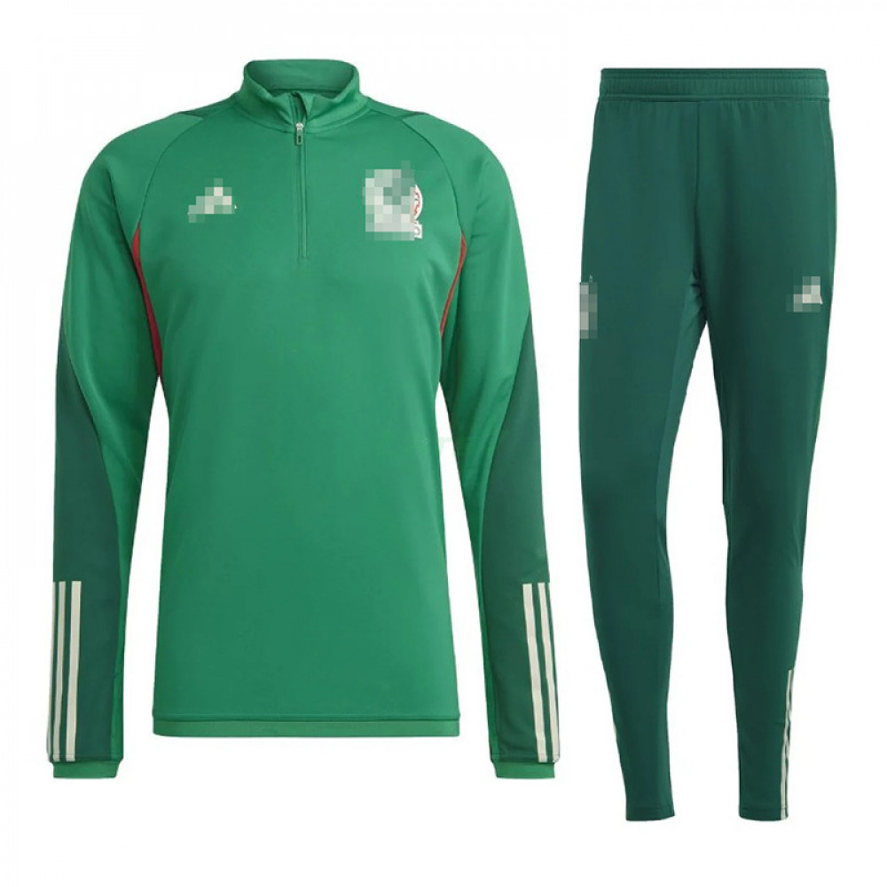 Sudadera De Entrenamiento México 2022 Kit Verde