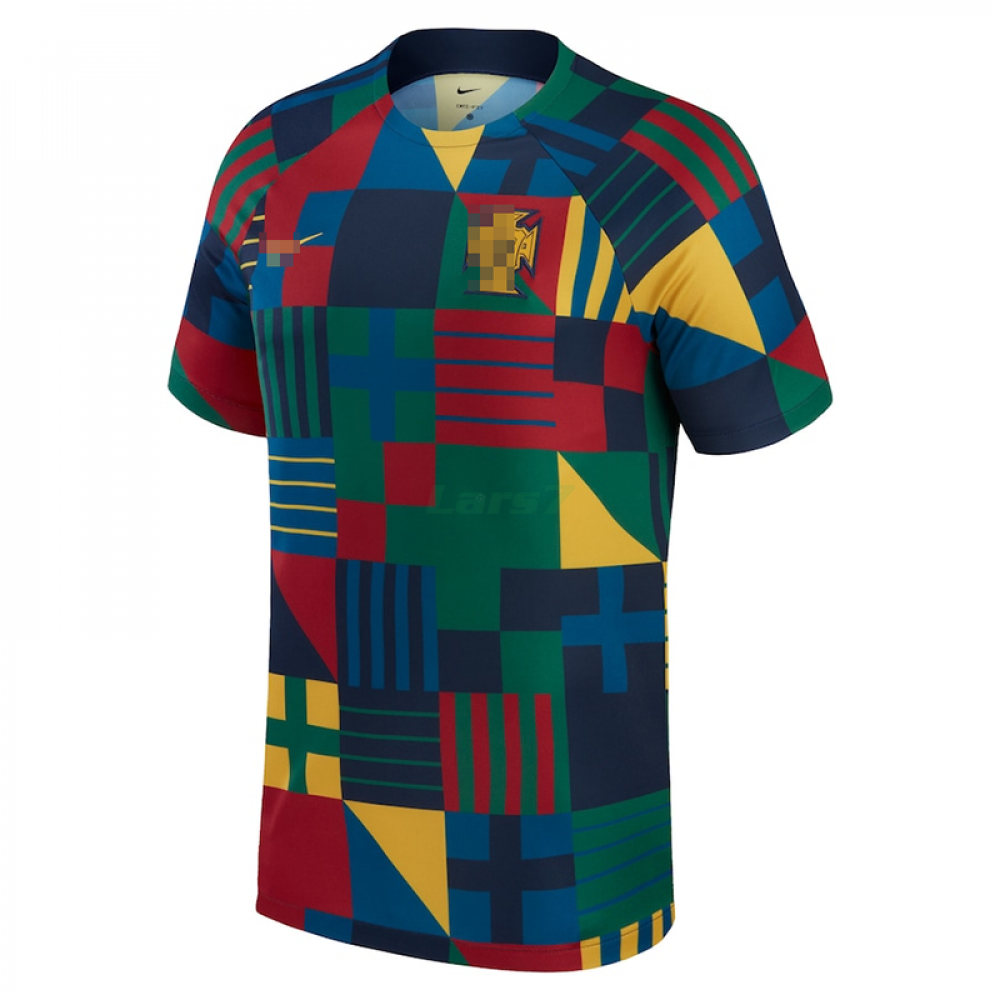 Camiseta Portugal 2022 Pre-Match Policromo