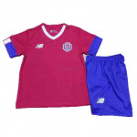 Camiseta Costa Rica 1ª Equipación 2022 Niño Kit Mundial