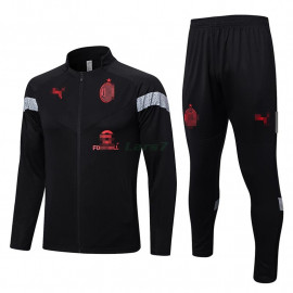 Chandal AC Milan 2022/2023 Football Negro