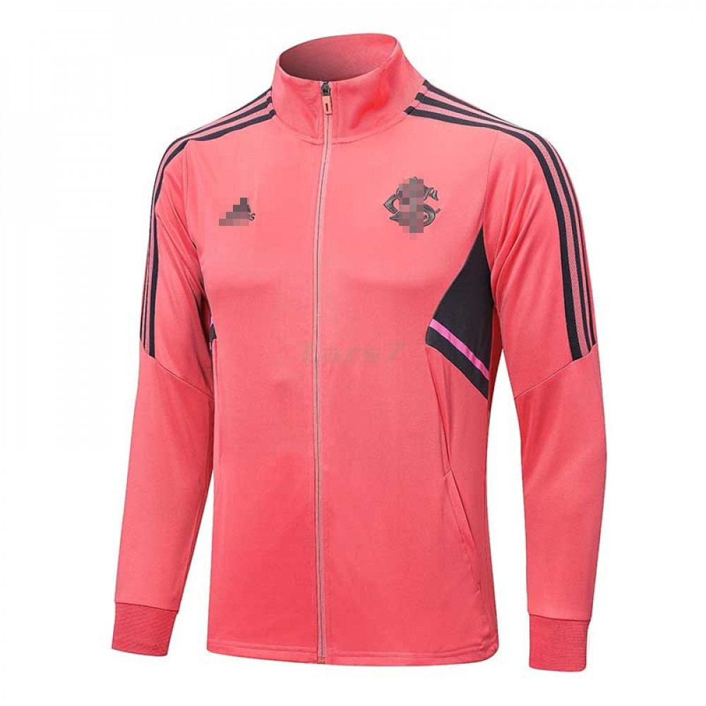 Chaqueta SC Internacional 2022/2023 Rosa con Rayas Negras