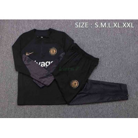 Sudadera De Entrenamiento Chelsea 2022/2023 Kit Negro con Mangas de Malla