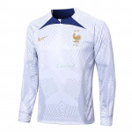 Sudadera De Entrenamiento Francia 2022 Blanco con Estampado