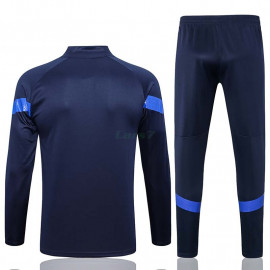 Sudadera De Entrenamiento Italia 2022 Kit Azul Real