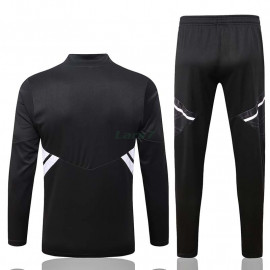 Sudadera De Entrenamiento Juventus 2022/2023 Negro con Rayas Amarillas