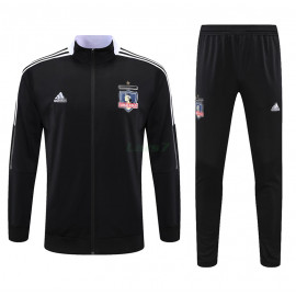 Chaqueta Colo-Colo 2021/2022 Cuello Alto Negro