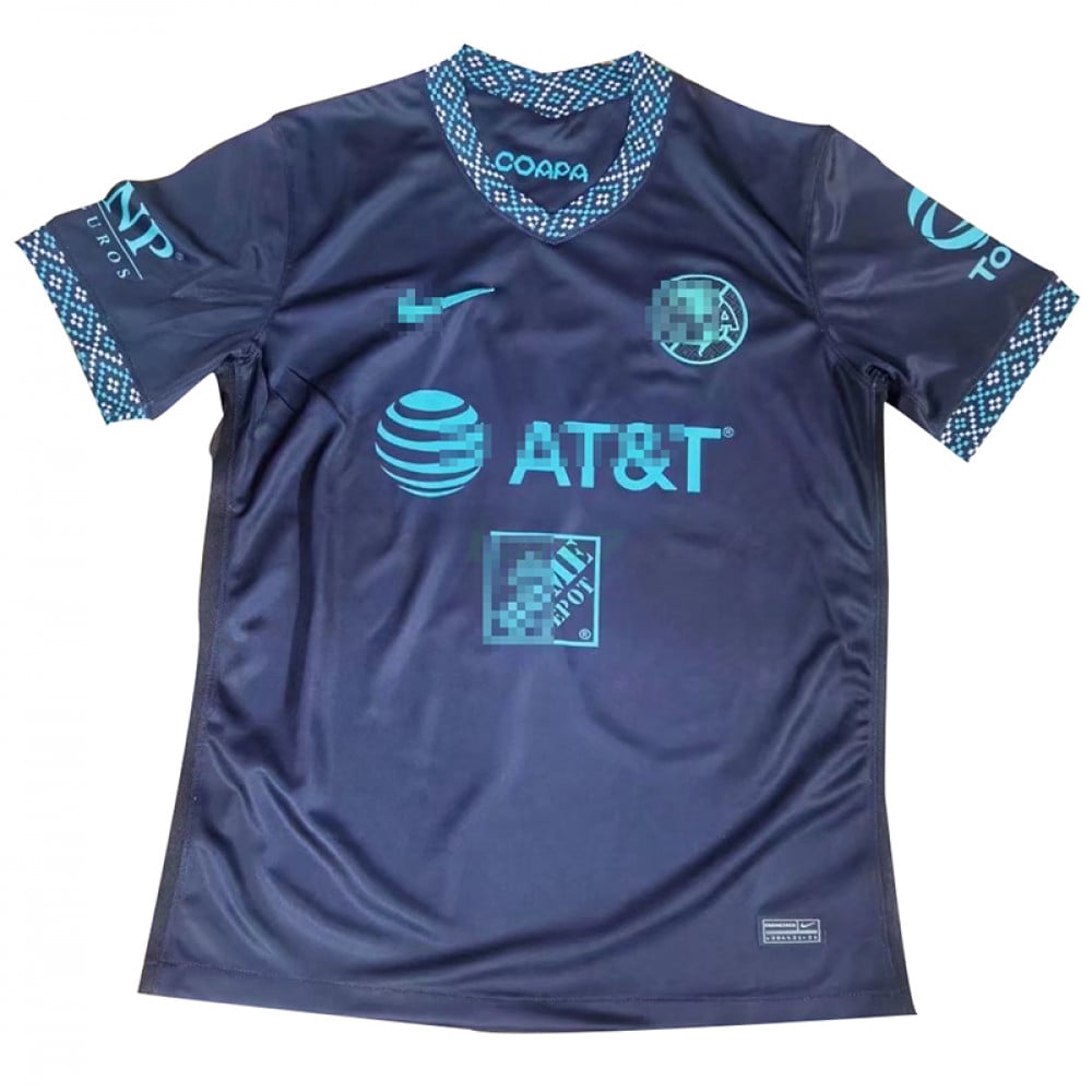 Camiseta De Entrenamiento Club America 2021/2022 Azul Marino