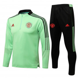 Sudadera de Entrenamiento Manchester United 2021/2022 Verde