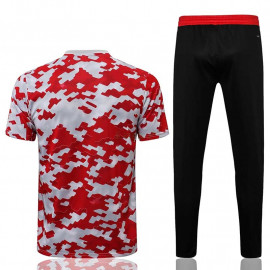 Camiseta de Entrenamiento Manchester United 2021/2022 Rojo/Blanco