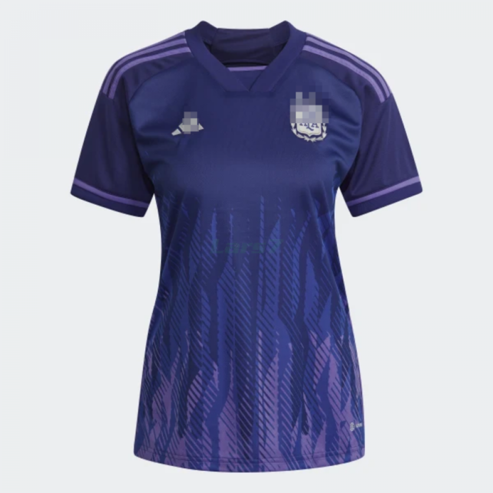 Camiseta Argentina 2ª Equipación 2022 Mundial Campeona con Tres Estrellas Mujer