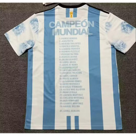 Camiseta Argentina 2022 Campeones del Mundo