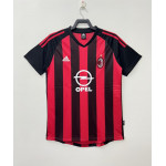Camiseta AC Milan 1ª Equipación Retro 03/04