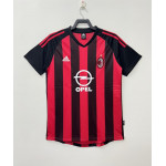 Camiseta AC Milan 1ª Equipación Retro 02/03
