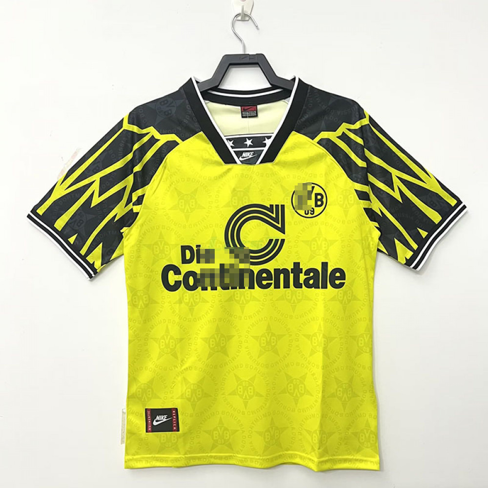 Camiseta Borussia Dortmund Primera Equipación Retro 94/95 