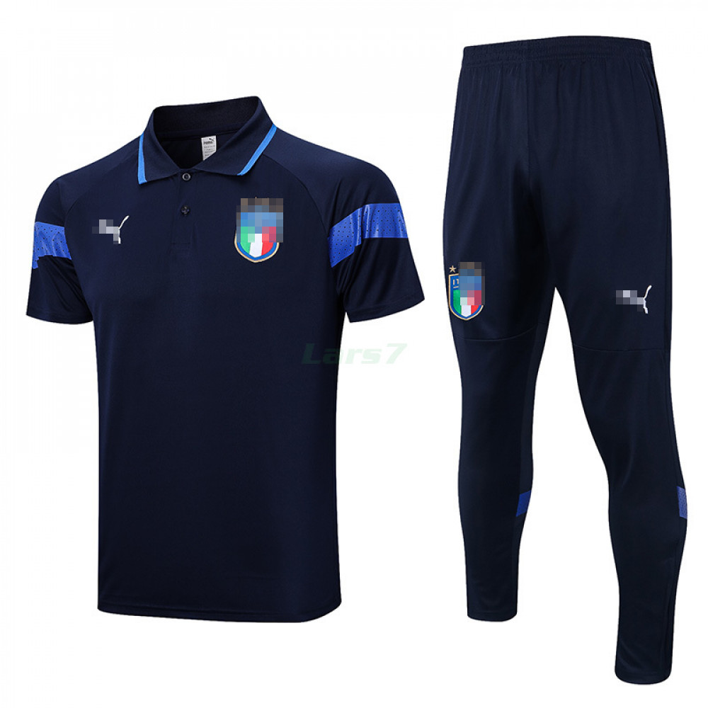 Polo Italia 2022 Kit Azul Marino