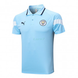 Polo Manchester City 2022/2023 Azul Claro