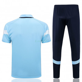 Polo Manchester City 2022/2023 Azul Claro