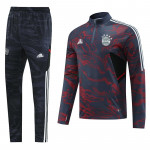 Sudadera De Entrenamiento Bayern Múnich 2022/2023 Kit Gris/Rojo