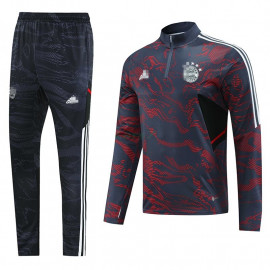 Sudadera De Entrenamiento Bayern Múnich 2022/2023 Gris/Rojo