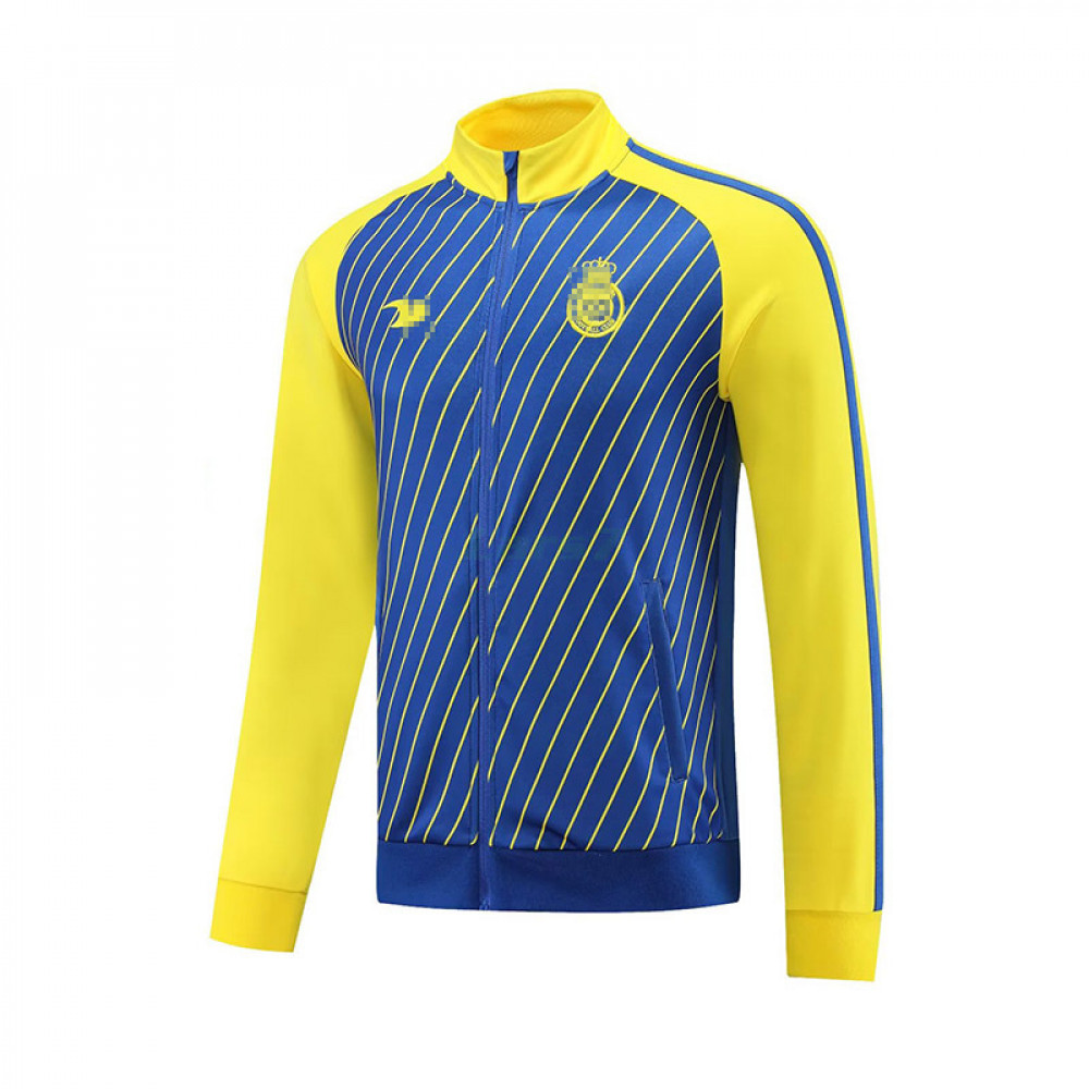 Chaqueta Al-Nassr FC 2023/2024 Azul/Amarillo