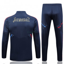 Sudadera De Entrenamiento Arsenal 2023/2024 Kit Azul Marino