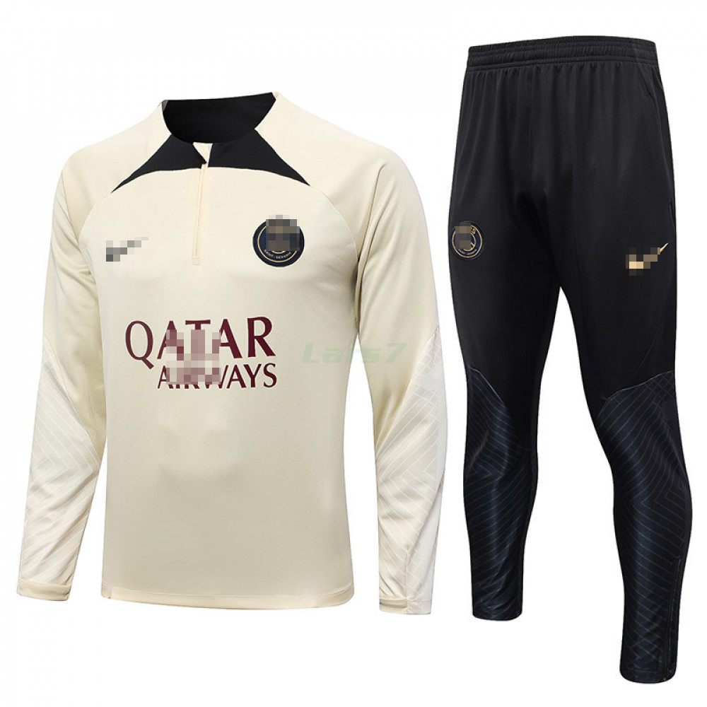 Sudadera De Entrenamiento PSG 2023/2024 Kit Beige