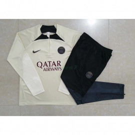 Sudadera De Entrenamiento PSG 2023/2024 Kit Beige