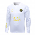 Sudadera De Entrenamiento PSG 2023/2024 Blanco/Amarillo