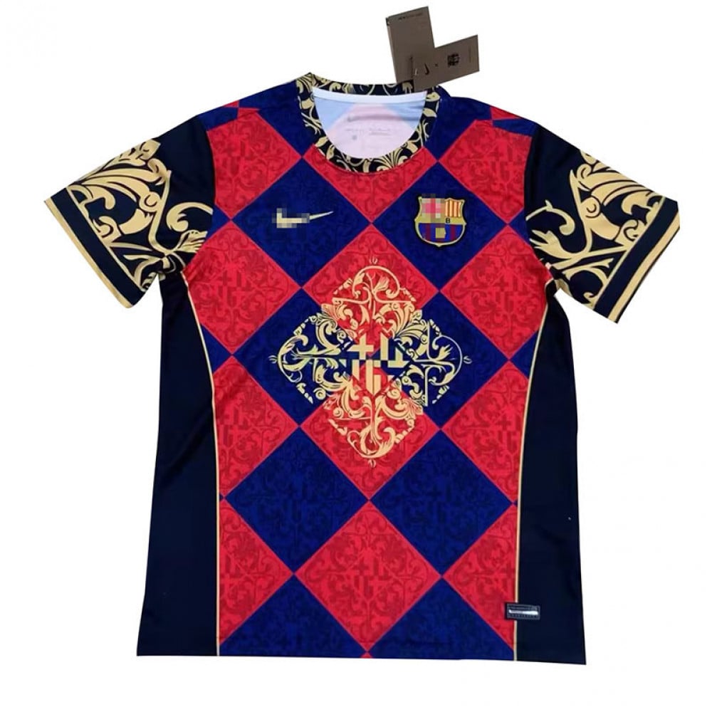 Camiseta Barcelona 2023/2024 Azul/Rojo/Amarillo