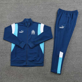 Chaqueta Olympique Marsella 2023/2024 Azul Oscuro