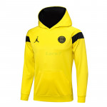 Sudadera De Entrenamiento PSG 2023/2024 Con Capucha Amarillo/Negro