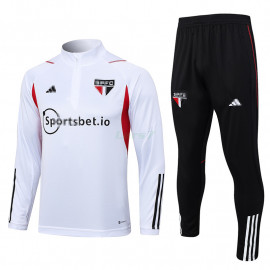 Sudadera De Entrenamiento São Paulo 2023/2024 Blanco