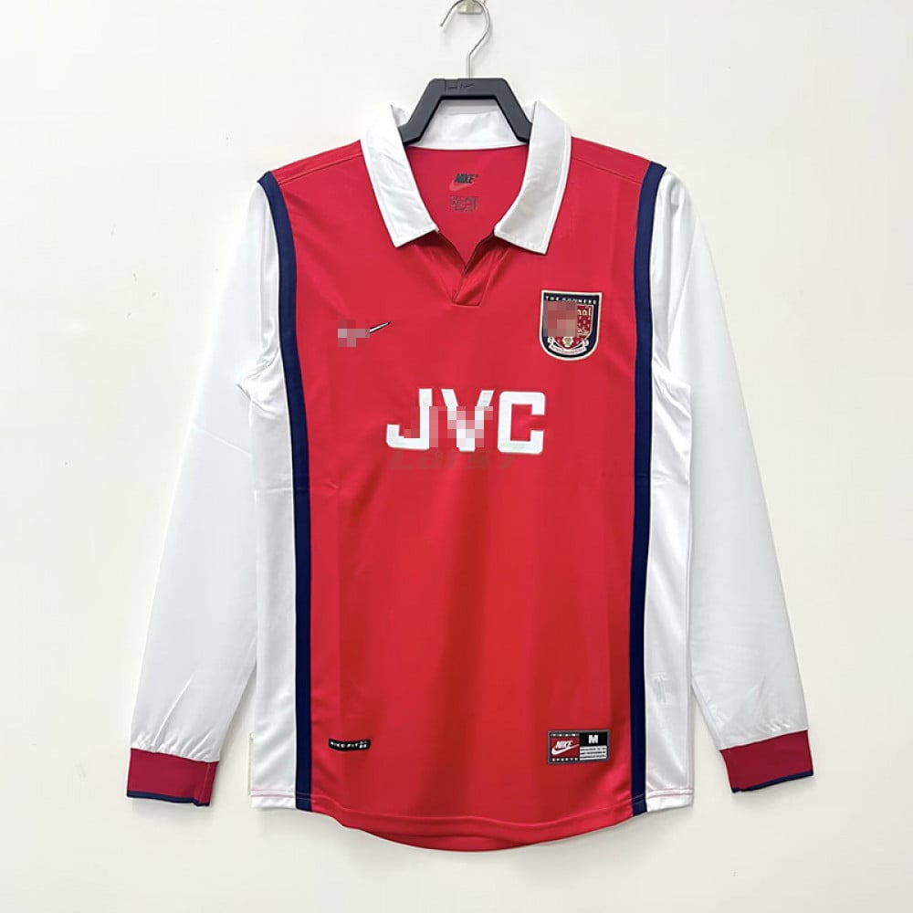 Camiseta Arsenal 1ª Equipación Retro 1998 ML