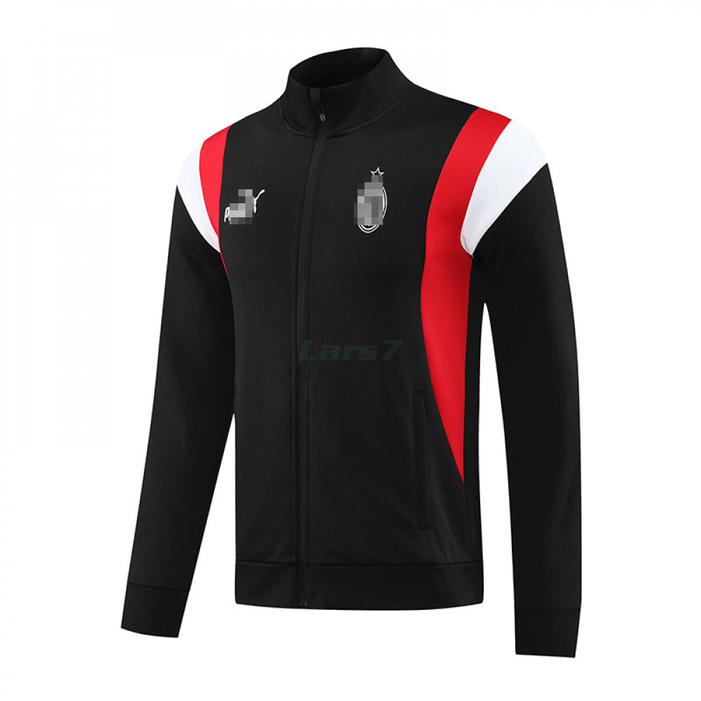 Chaqueta AC Milan 2023/2024 Negro/Rojo/Blanco