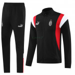 Chandal AC Milan 2023/2024 Negro/Rojo/Blanco