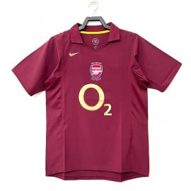 Camiseta Arsenal 1ª Equipación Retro 2005/06