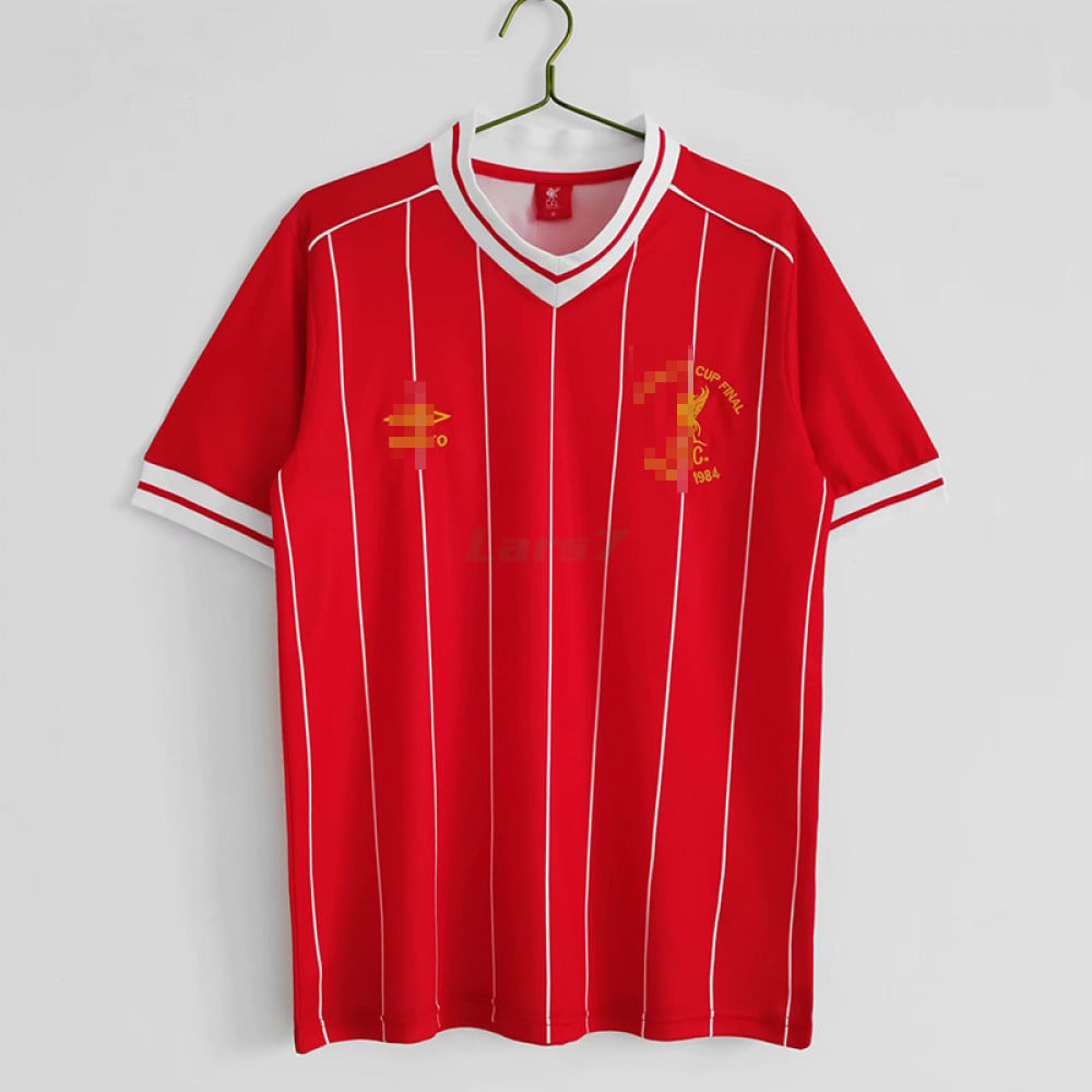 Camiseta Liverpool 1ª Equipación Retro 81/82