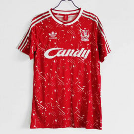 Camiseta Liverpool 1ª Equipación Retro 89/91