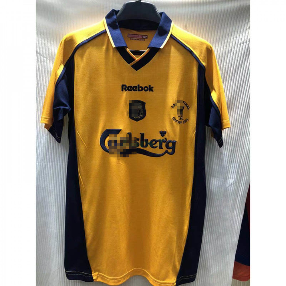 Camiseta Liverpool 2ª Equipación Retro 00/01