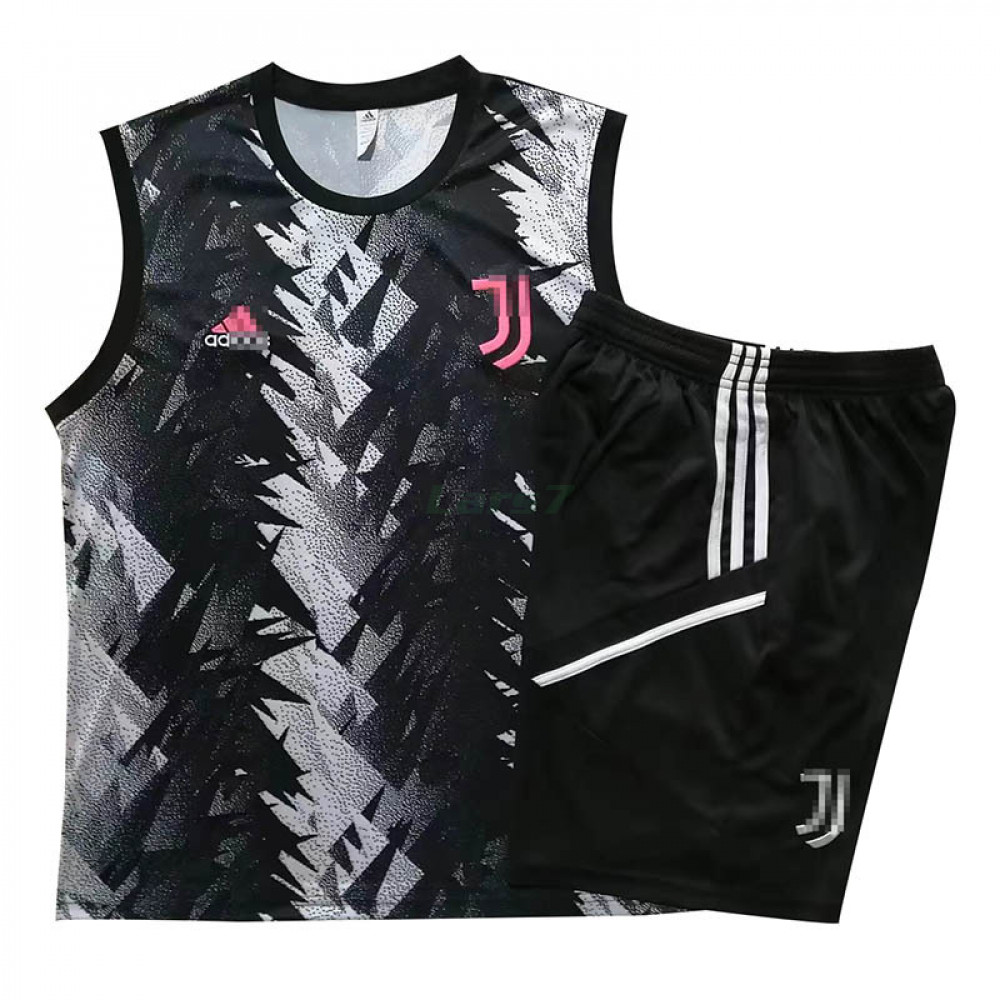 Camiseta de Entrenamiento Juventus Sin Mangas 2023/2024 Kit Negro