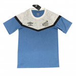 Camiseta de Entrenamiento Santos FC 2023/2024 Azul/Blanco
