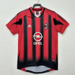 Camiseta AC Milan 1ª Equipación Retro 04/05