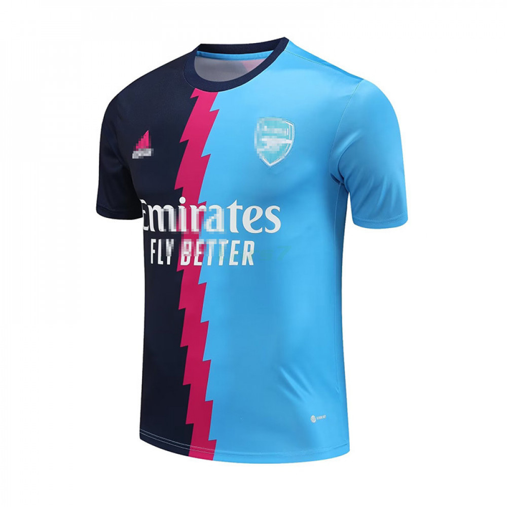 Camiseta de Entrenamiento Arsenal 2023/2024 Azul/Rosa