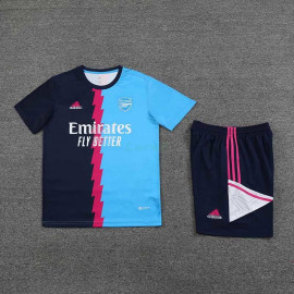 Camiseta de Entrenamiento Arsenal 2023/2024 Azul/Rosa