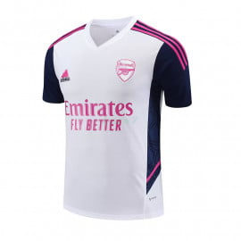 Camiseta de Entrenamiento Arsenal 2023/2024 Blanco/Azul Marino