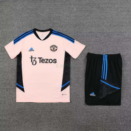 Camiseta de Entrenamiento Manchester United 2023/2024 Rosa/Negro