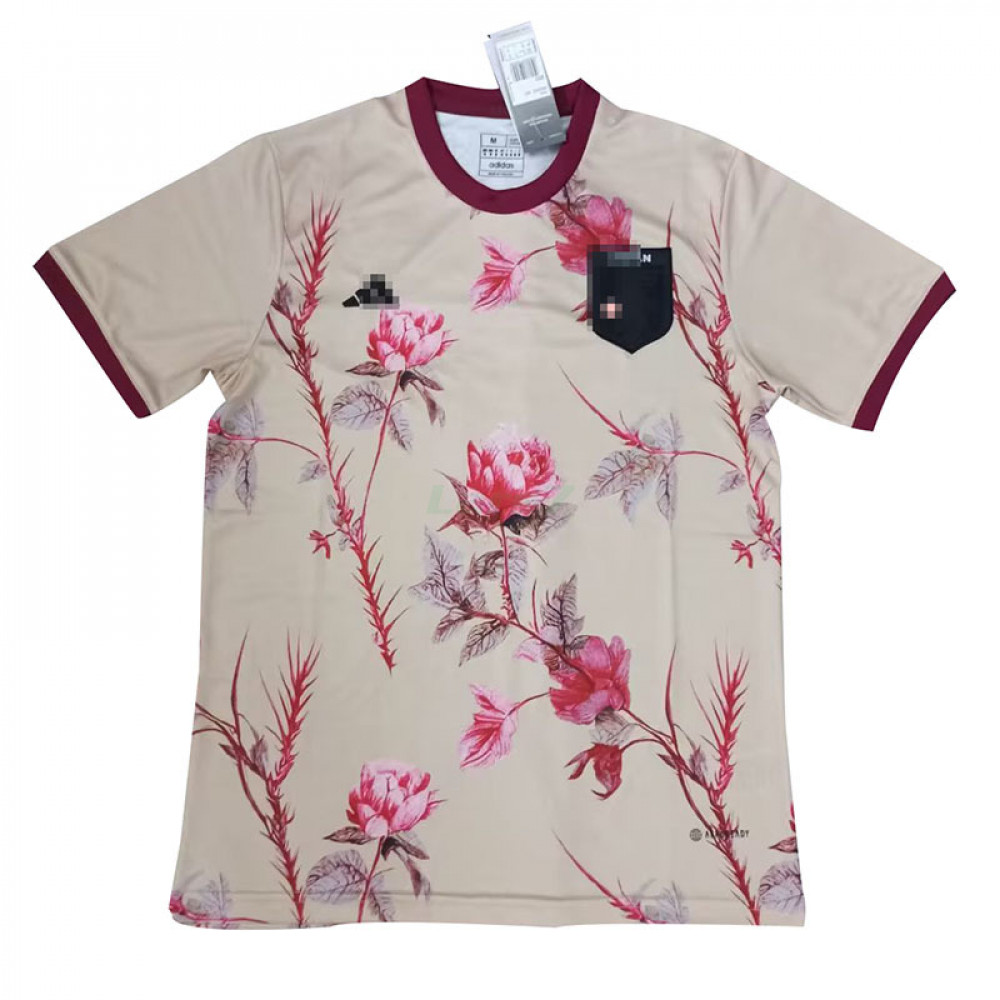 Camiseta Japón 2023 Beige/Rosa