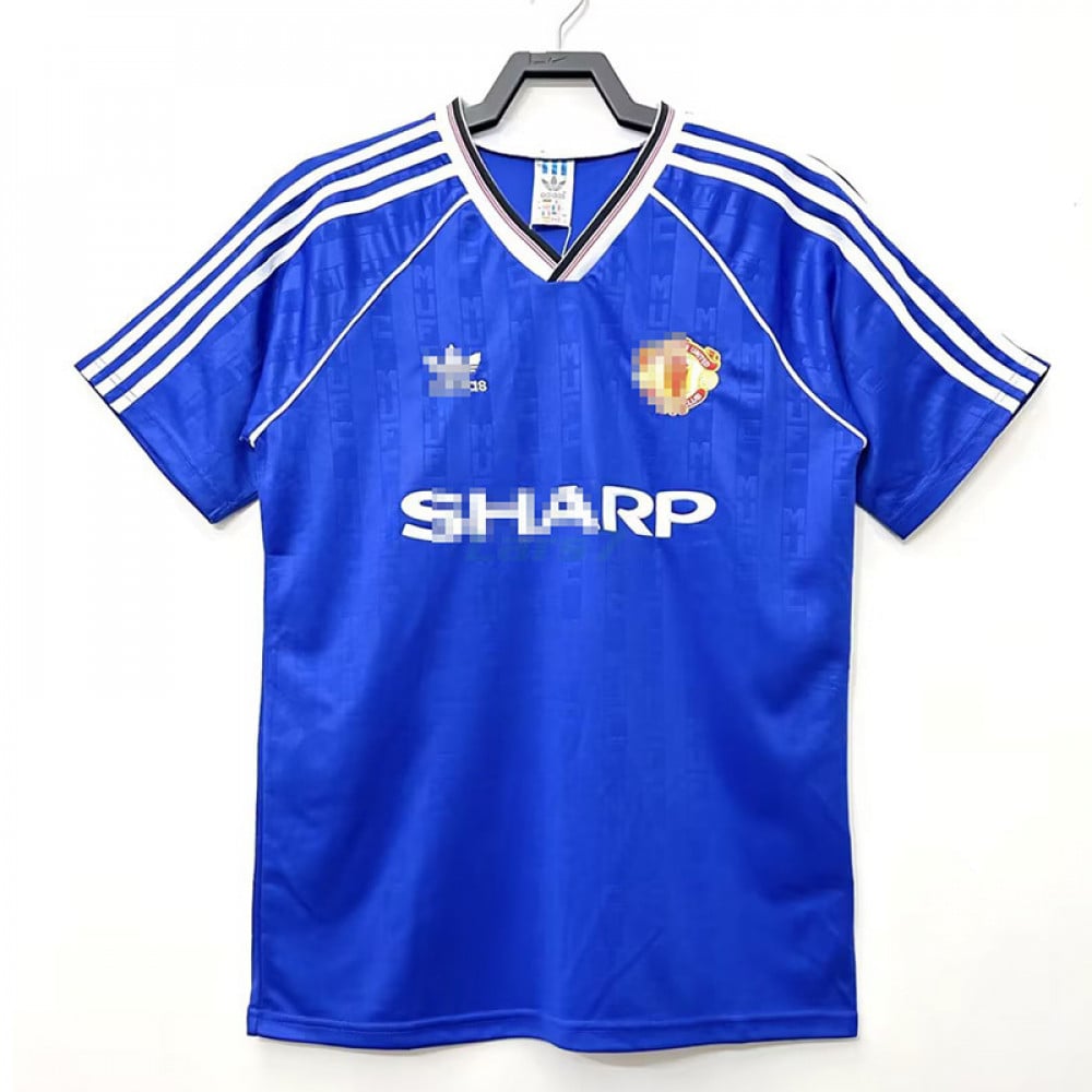 Camiseta Manchester United 3ª Equipación Retro 1988/90